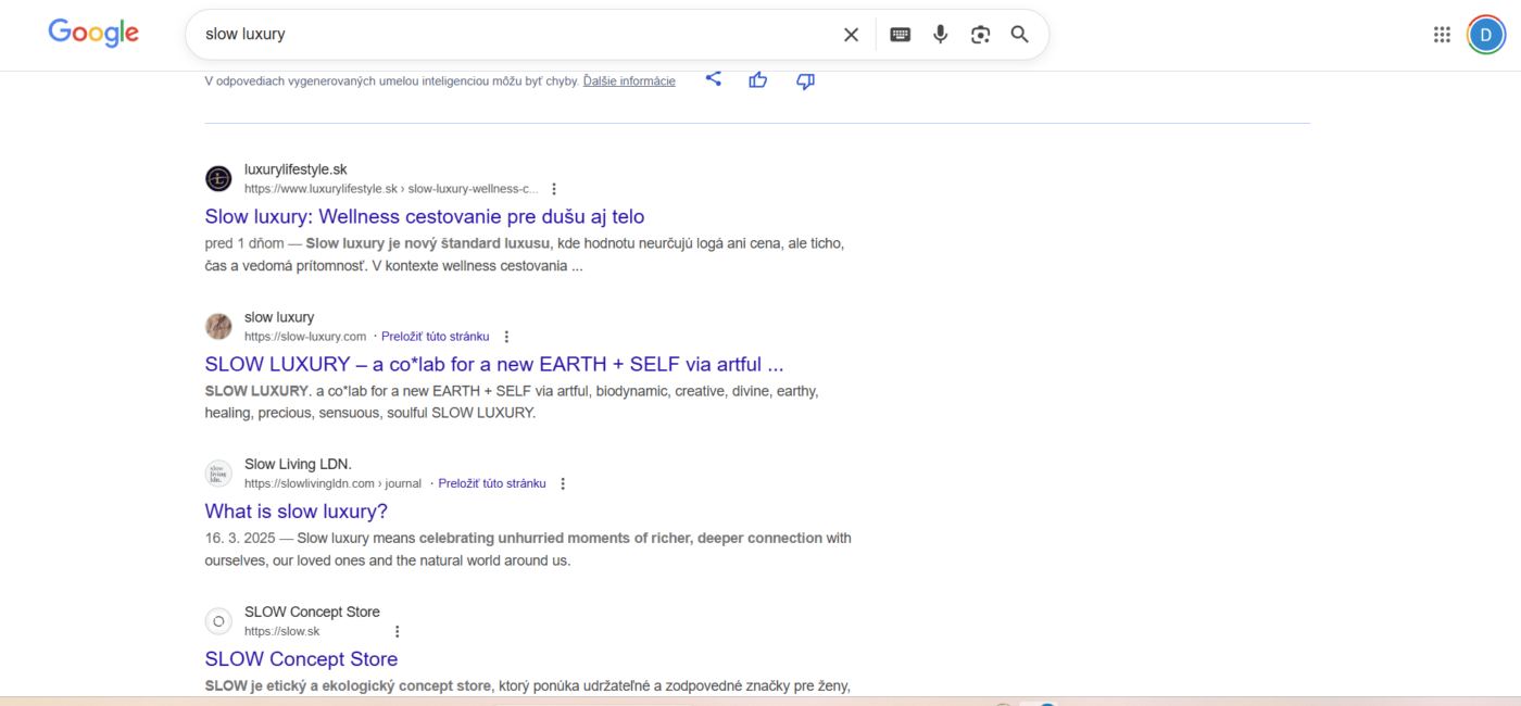 Pozícia kľúčového slova v Google